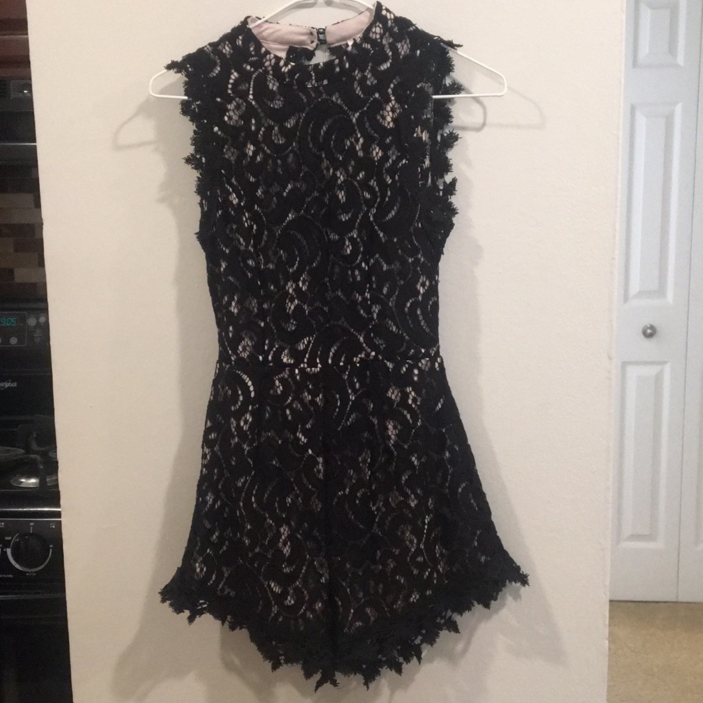 Backless Romper